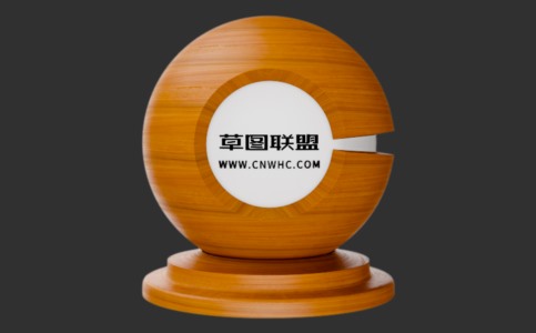 Enscape黑樱桃木纹材质贴图下载025