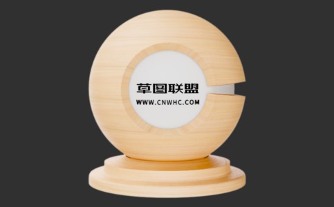Enscape黑樱桃木纹材质贴图下载026