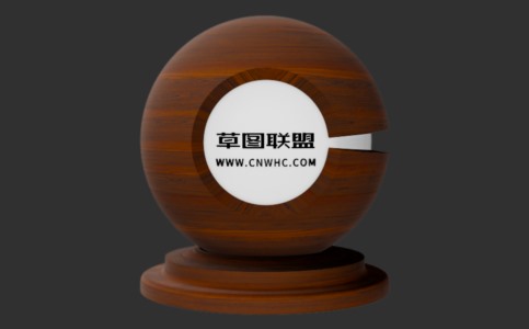 Enscape红檀木纹材质贴图下载027