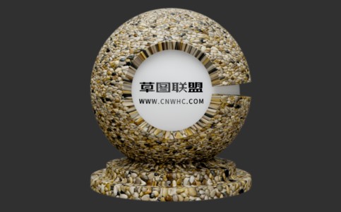 Enscape光滑石子材质贴图下载002
