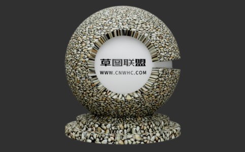 Enscape光滑石子材质贴图下载012