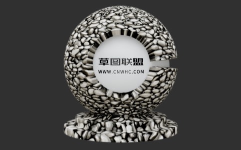 Enscape光滑石子材质贴图下载028