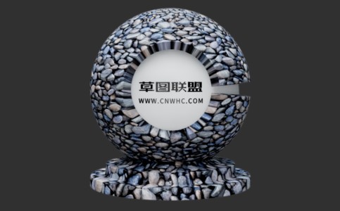 Enscape光滑石子材质贴图下载030