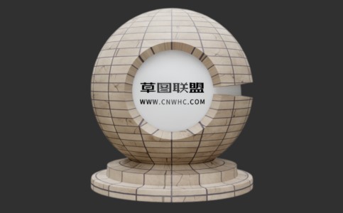Enscape端面瓷砖拼木纹材质贴图下载003