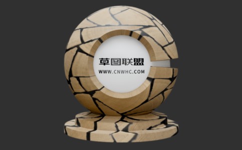 Enscape端面拼木纹材质贴图下载011
