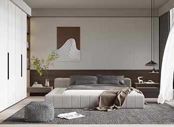 Enscape现代风格卧室SketchUp草图大师模型下载260