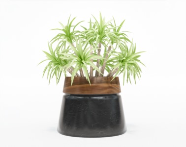 盆栽植物SketchUp草图大师模型下载282