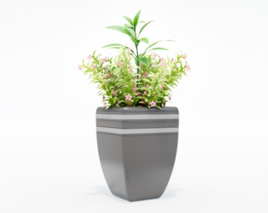 盆栽植物SketchUp草图大师模型下载424