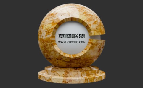 Enscape黄色大理石质贴图下载019