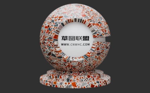 Enscape水磨石瓷材质贴图下载044