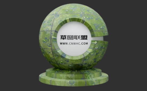Enscape水磨石瓷材质贴图下载052