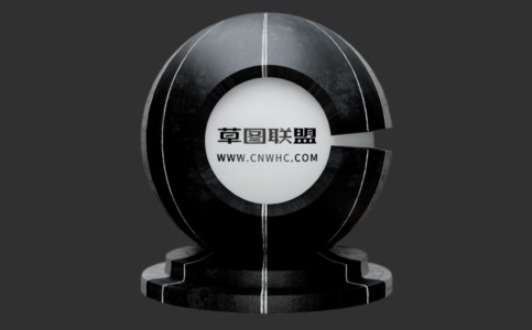 Enscape黑色沥青道路材质贴图下载051