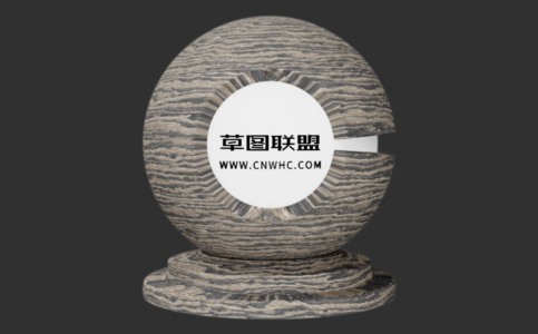 Enscape老黑檀再生木木纹材质贴图下载128