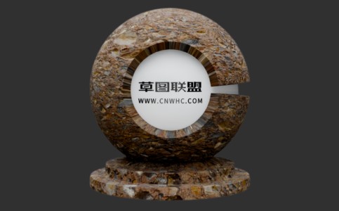 Enscape滨海泥石材质贴图下载043