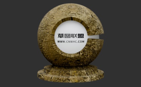 Enscape带轮胎印的泥地材质贴图下载053
