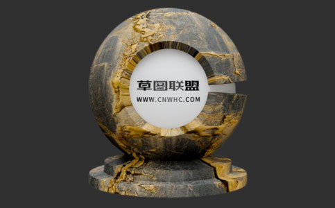 Enscape沙漠悬崖材质贴图下载054