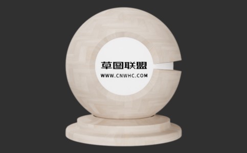 Enscape桦木人字拼木地板材质贴图下载032