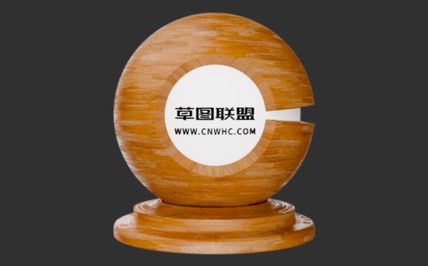 Enscape印茄木六边形拼木地板材质贴图下载327