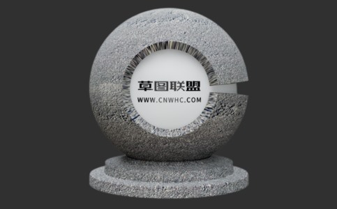 Enscape灰色沥青材质贴图下载049
