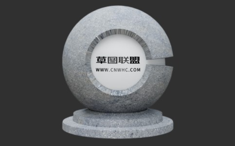 Enscape灰色沥青材质贴图下载056