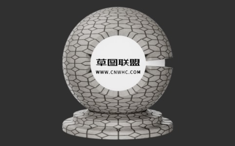 Enscape混凝土路面铺路石材质贴图下载030