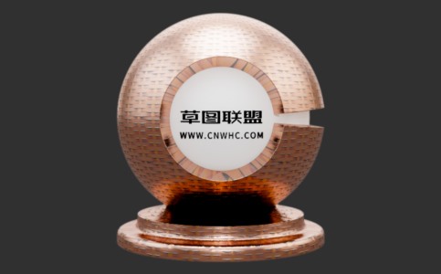 Enscape带图案金属材质贴图下载052