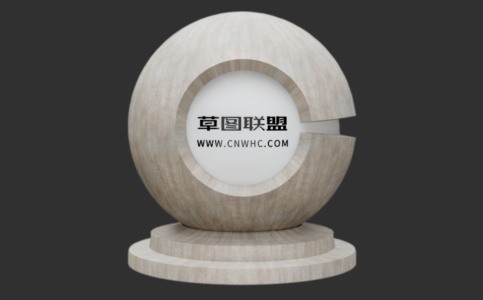 Enscape浅色切法卢水泥岩板材质贴图下载037