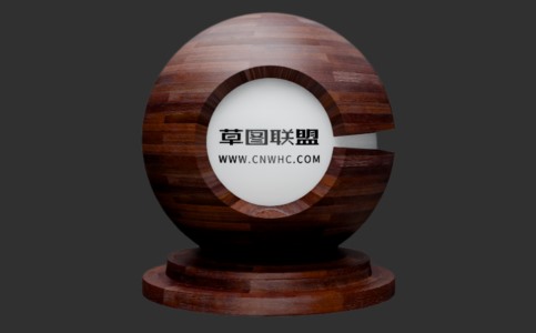 Enscape白橡木并排对称拼实木地板材质贴图下载051