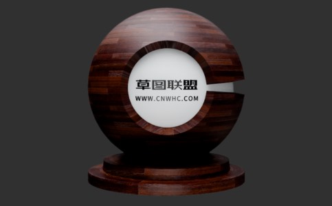 Enscape白橡木阶梯拼实木地板材质贴图下载053
