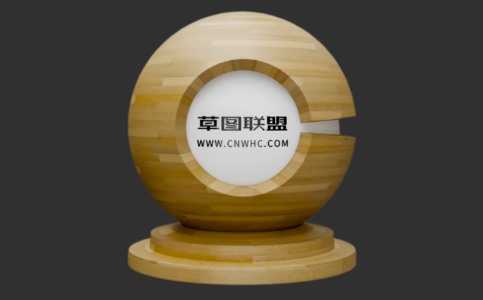 Enscape白橡木阶梯拼实木地板材质贴图下载056