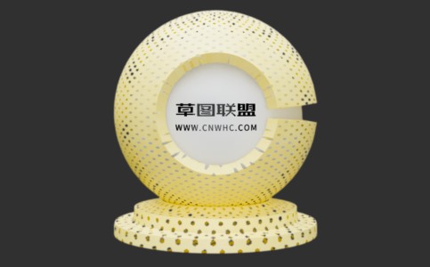 Enscape打孔皮革材质贴图下载058