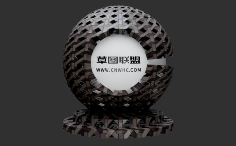 Enscape编织纹皮革材质贴图下载053