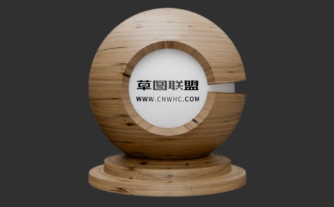 Enscape裂纹胡桃木纹材质贴图下载149