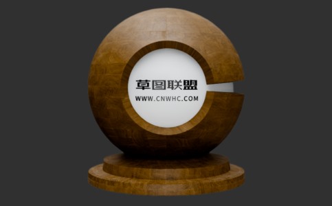 Enscape端面方格拼木纹材质贴图下载180