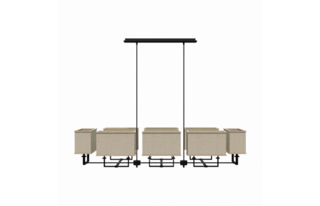新中式吊灯SketchUp草图大师SU模型下载091