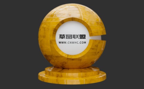 Enscape黄色大理石质贴图下载025