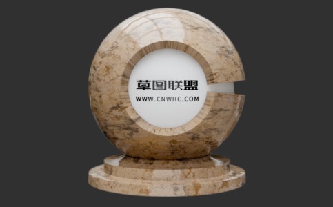 Enscape棕色大理石质贴图下载033