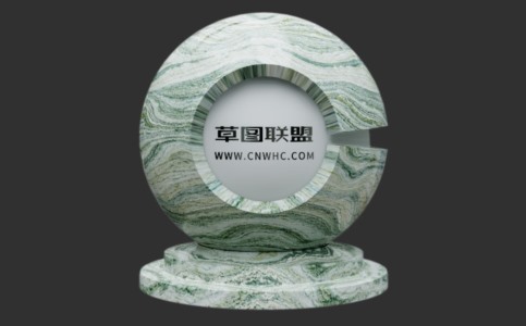 Enscape绿色大理石质贴图下载002