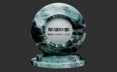 Enscape绿色大理石质贴图下载004