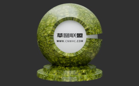 Enscape绿色花岗岩瓷砖材质贴图下载029