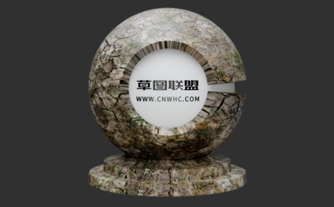 Enscape干裂土壤材质贴图下载085