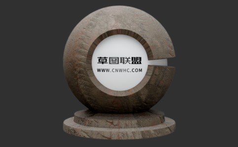 Enscape带轮胎印泥地材质贴图下载086