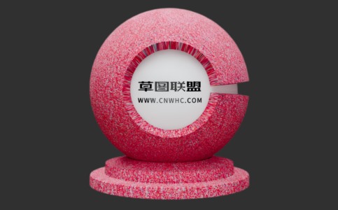 Enscape红色喷涂沥青材质贴图下载065