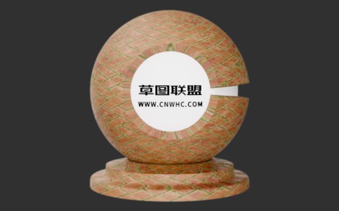 Enscape人字形路面铺路石材质贴图下载067