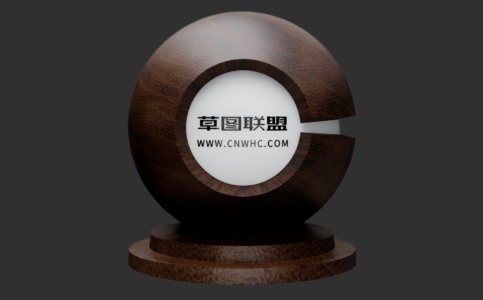 Enscape棕色天然水牛皮材质贴图下载076