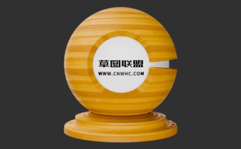 Enscape哥伦比亚松木纹材质贴图下载083