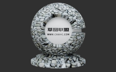 Enscape光滑石子材质贴图下载068
