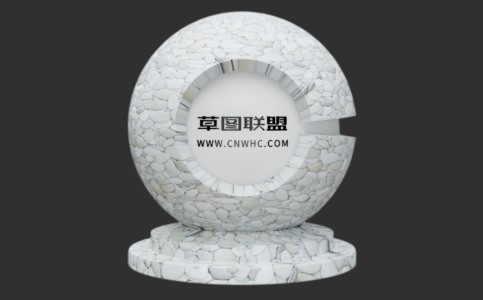 Enscape光滑石子材质贴图下载071