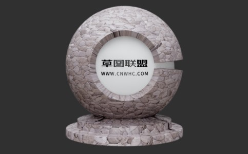 Enscape光滑石子材质贴图下载081