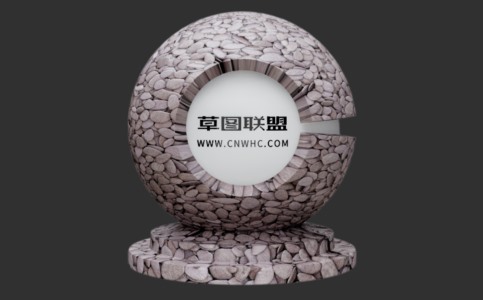 Enscape光滑石子材质贴图下载082